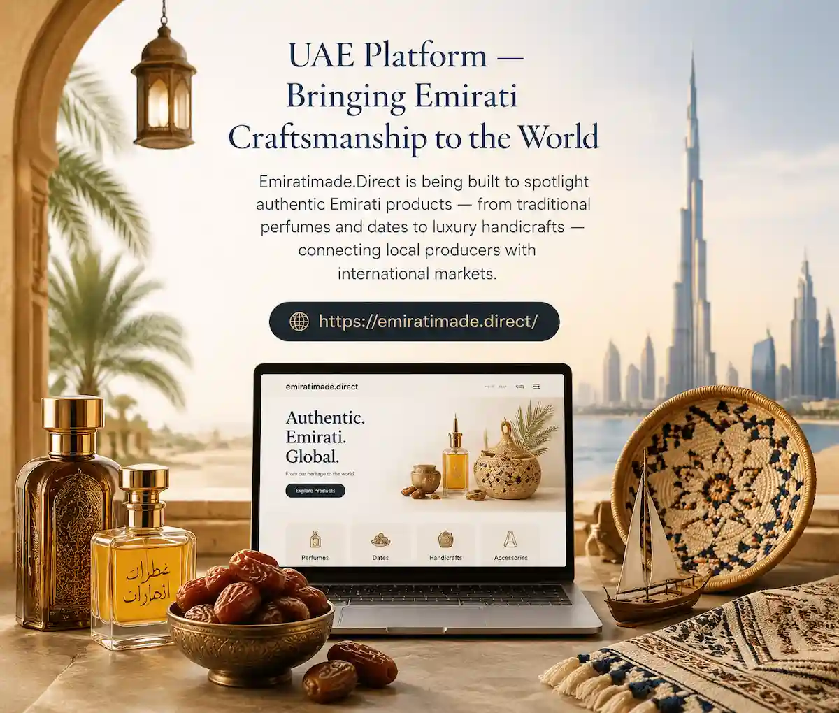UAE platform — Emirati craftsmanship goes global
